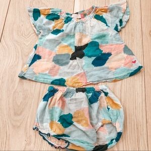 6-12 months Dress & Bloomer set